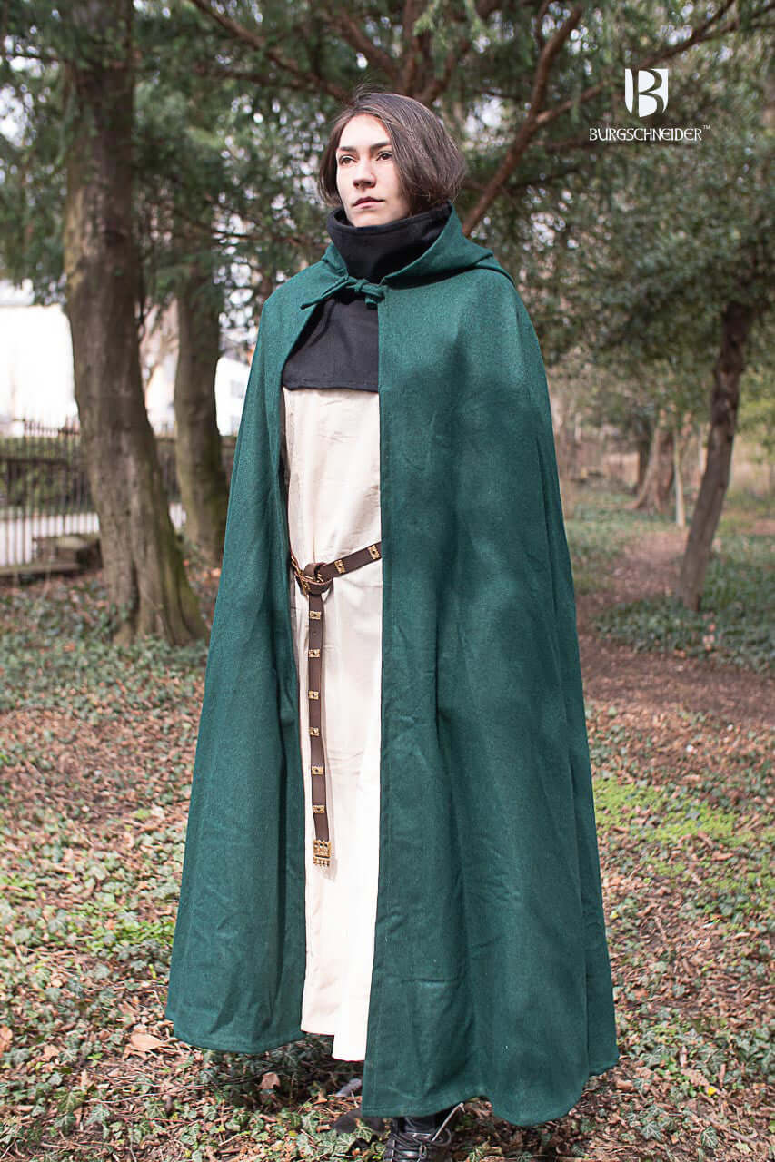 Wool Hooded Cloak Hibernus - Image 4