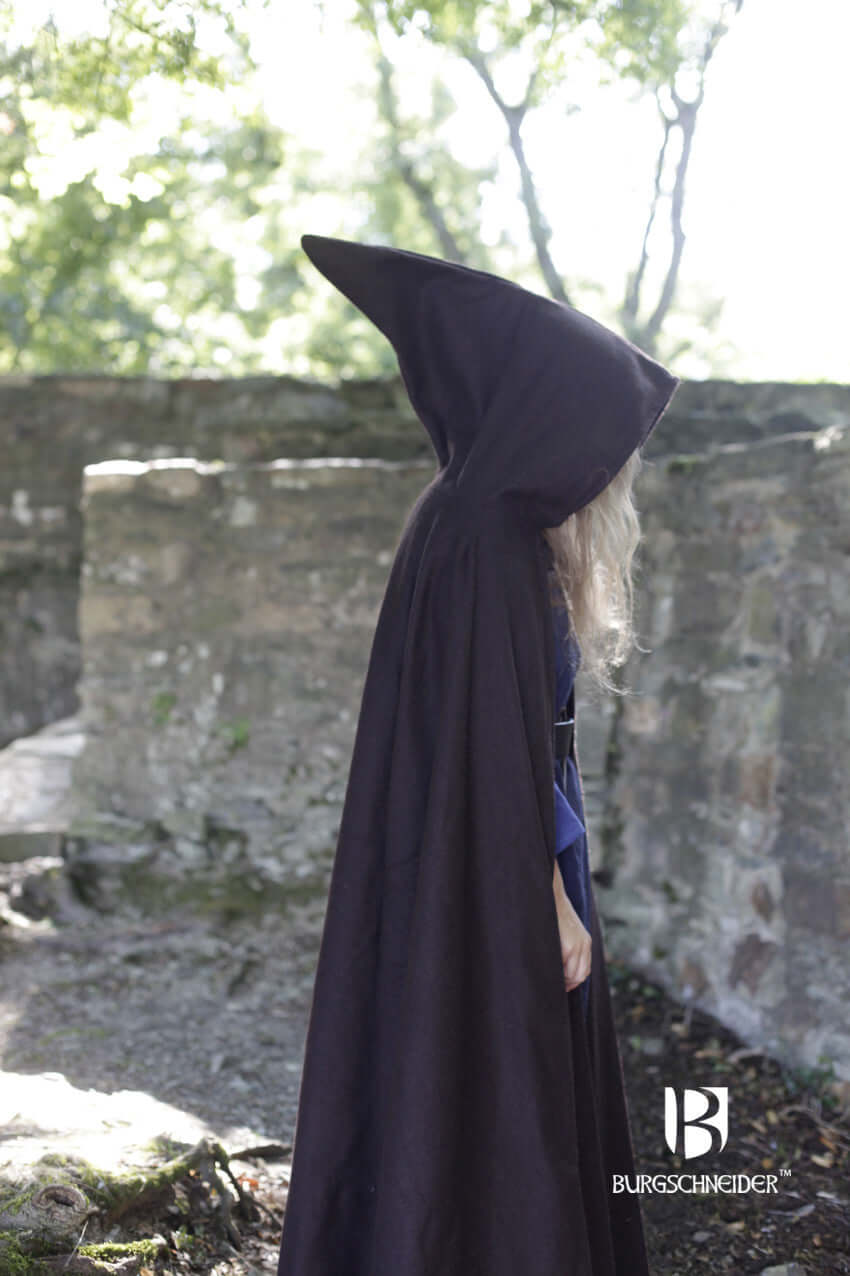 Wool Hooded Cloak Hibernus - Image 48
