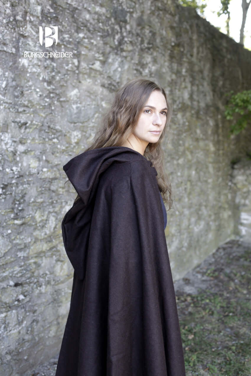 Wool Hooded Cloak Hibernus - Image 5