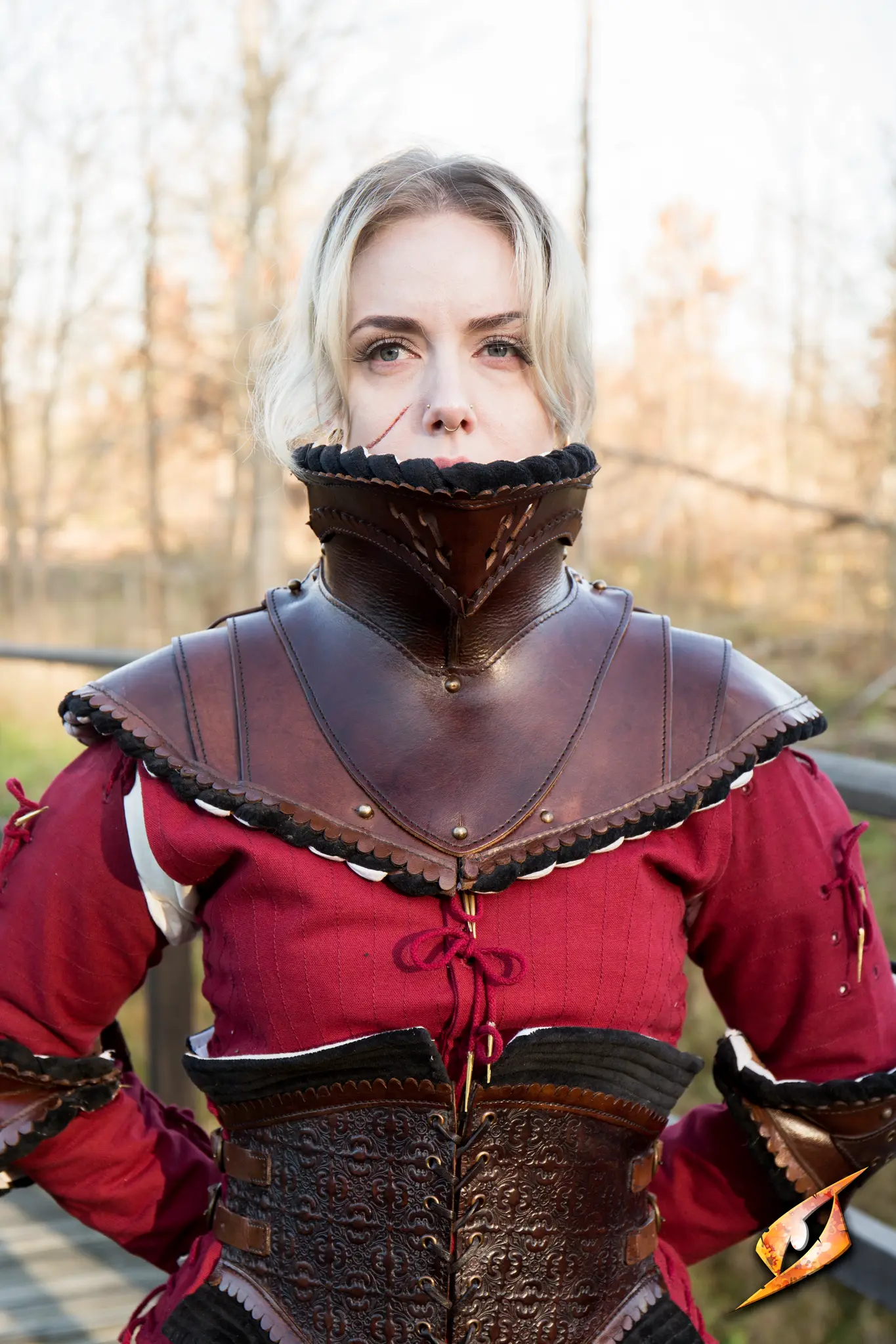 Noble Leather Gorget - Image 8