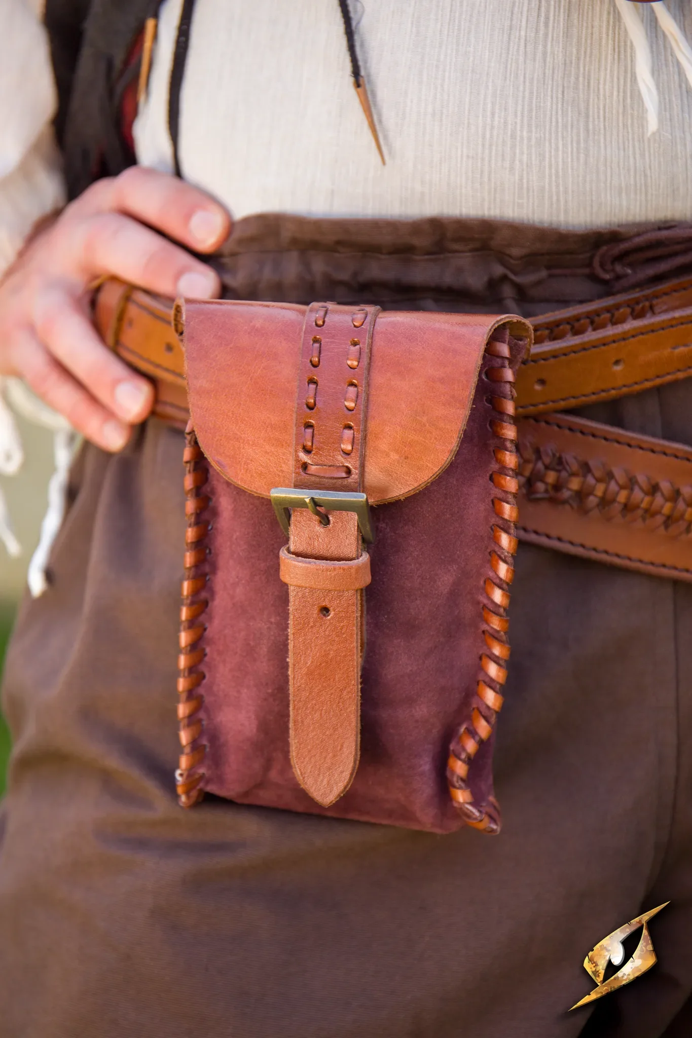 Merchant Suede Bag - Image 8