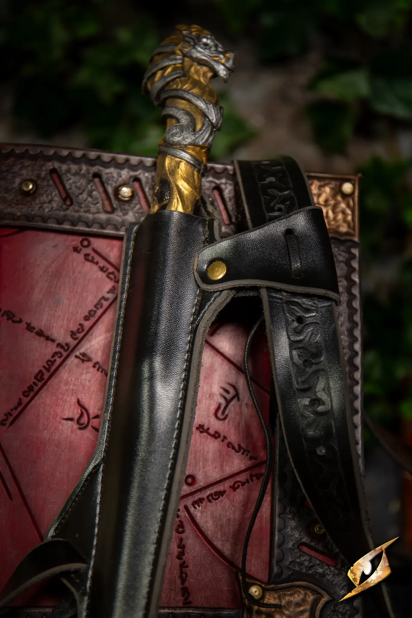 Wand Shoulder Holster - Faux Leather - Image 8