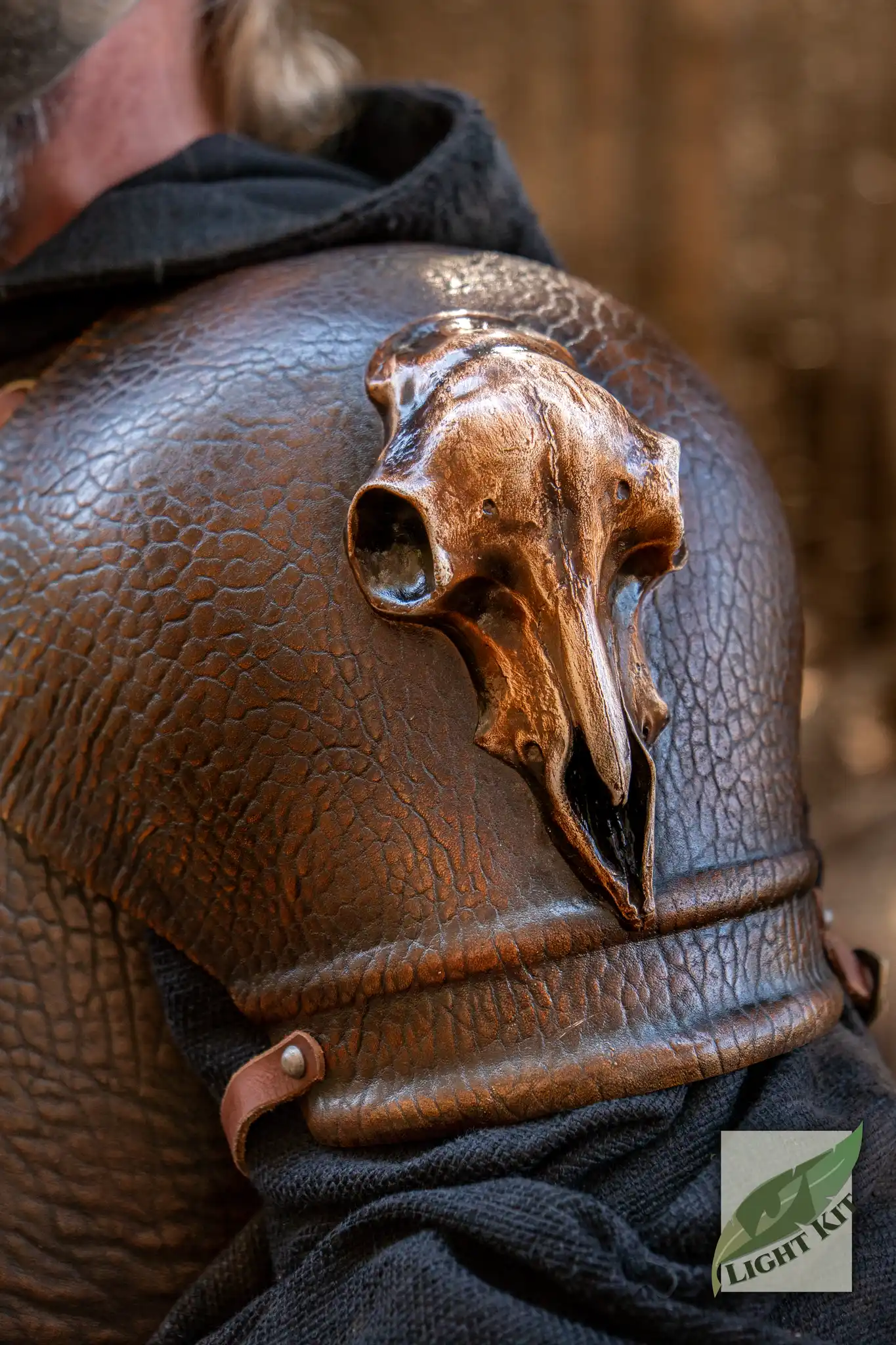 Barbarian Pauldrons PU - One size - Image 9