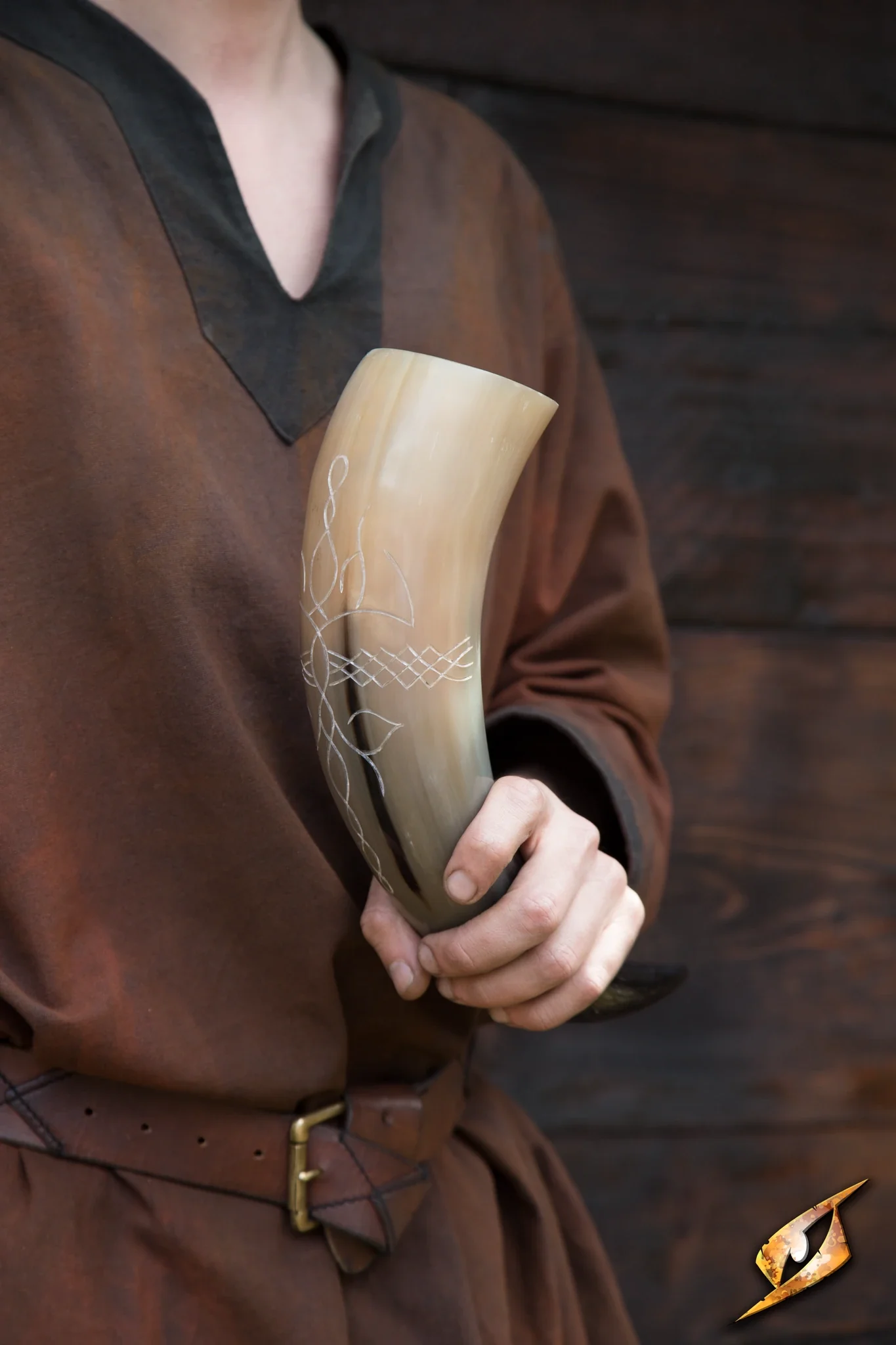 Druid drinking horn 0,5 L with Stand - Image 9