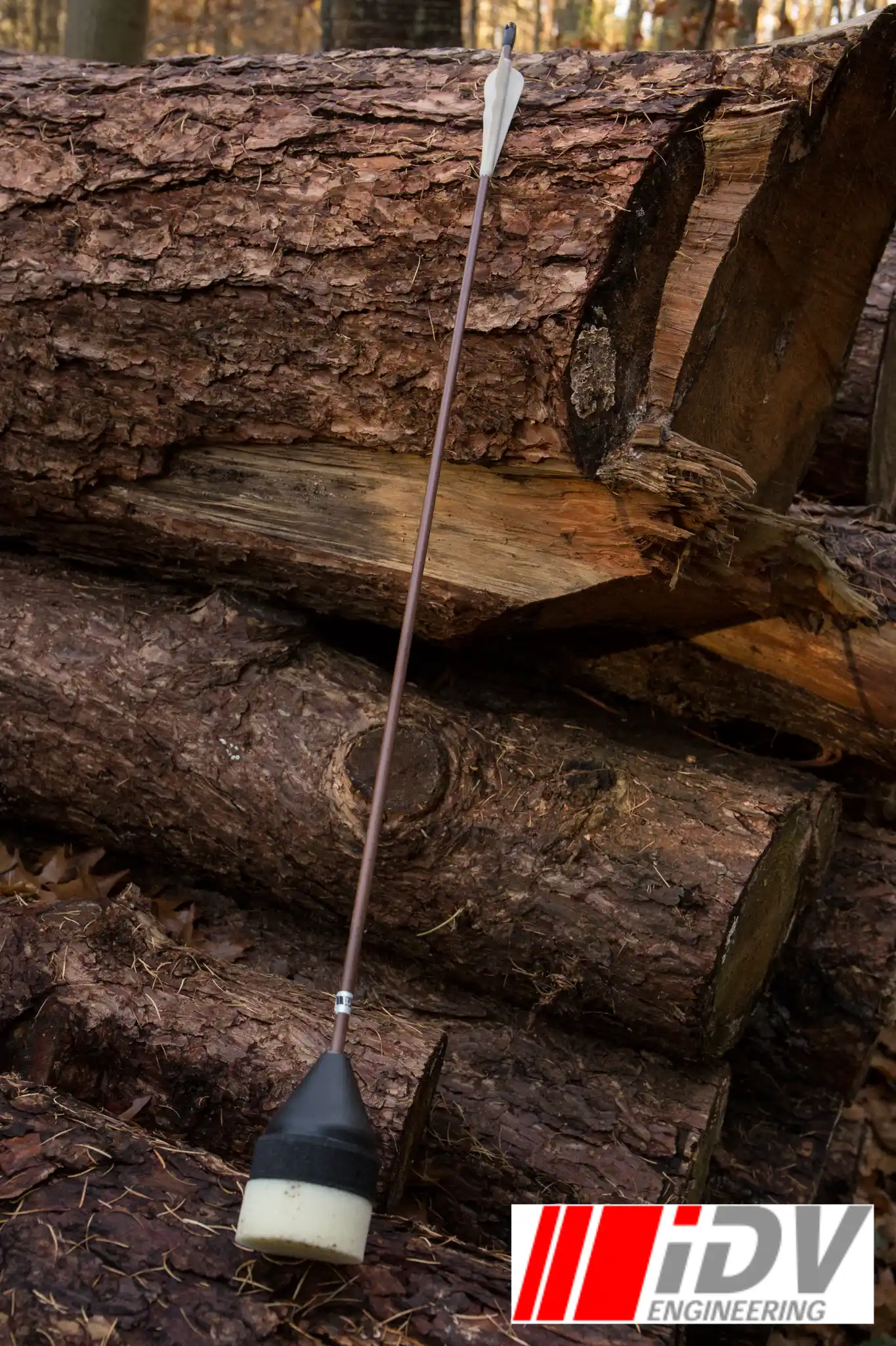 Arrow - Flat Head - Brown Shaft - Image 2