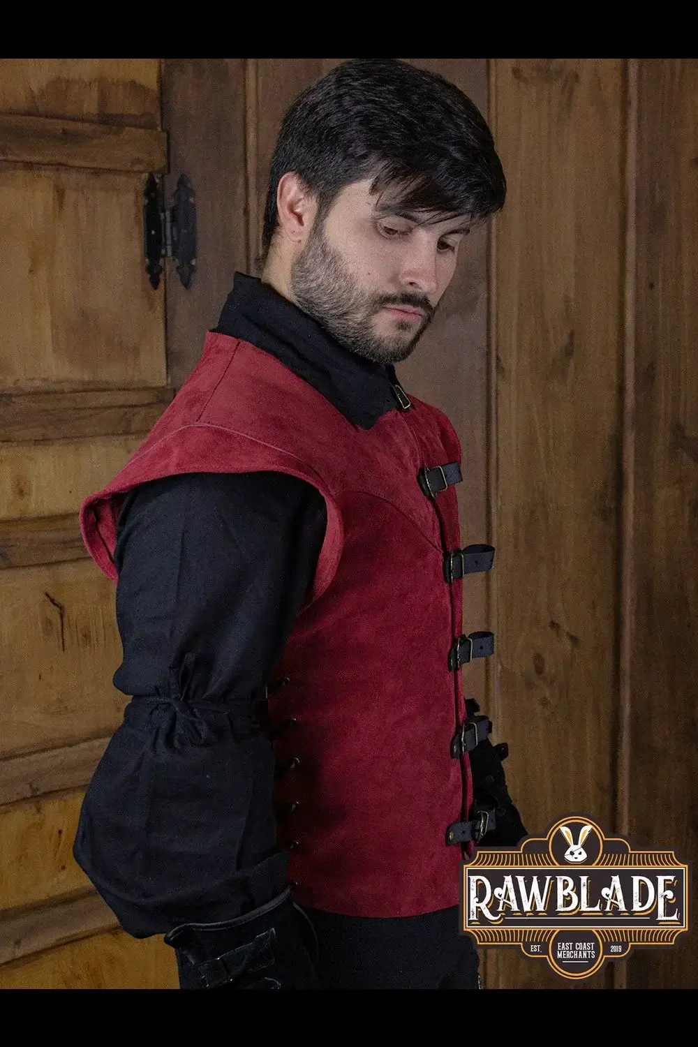 Jules Short Splitleather Jerkin - Image 29