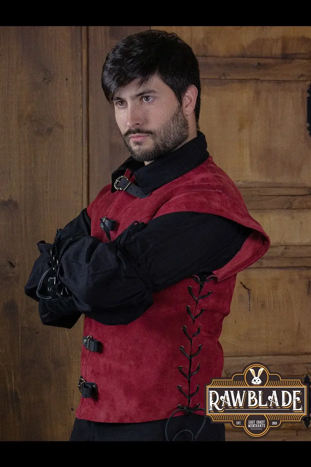 Jules Short Splitleather Jerkin - Image 31