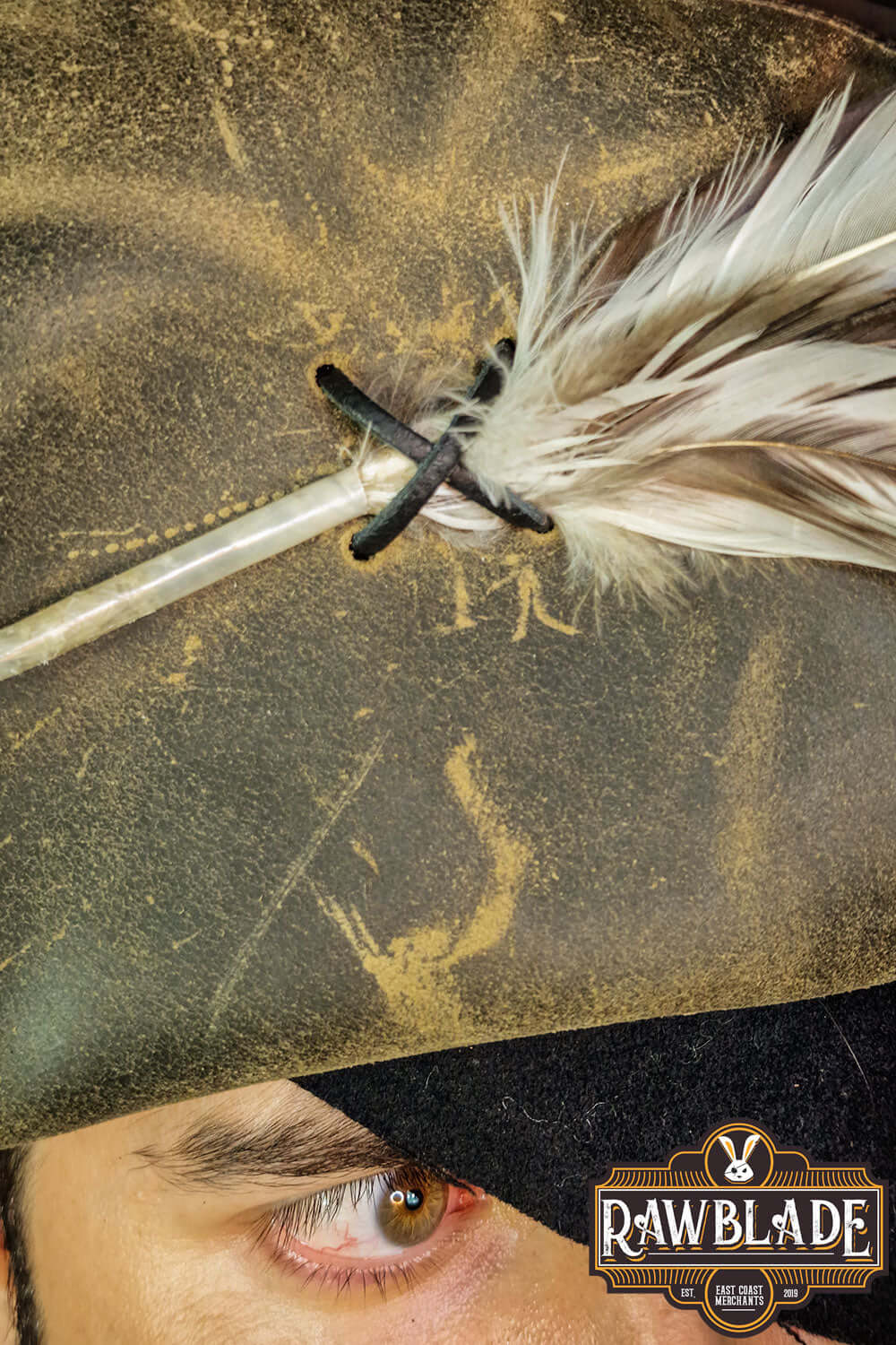 Captain Teague Hat with Feathers - Image 26